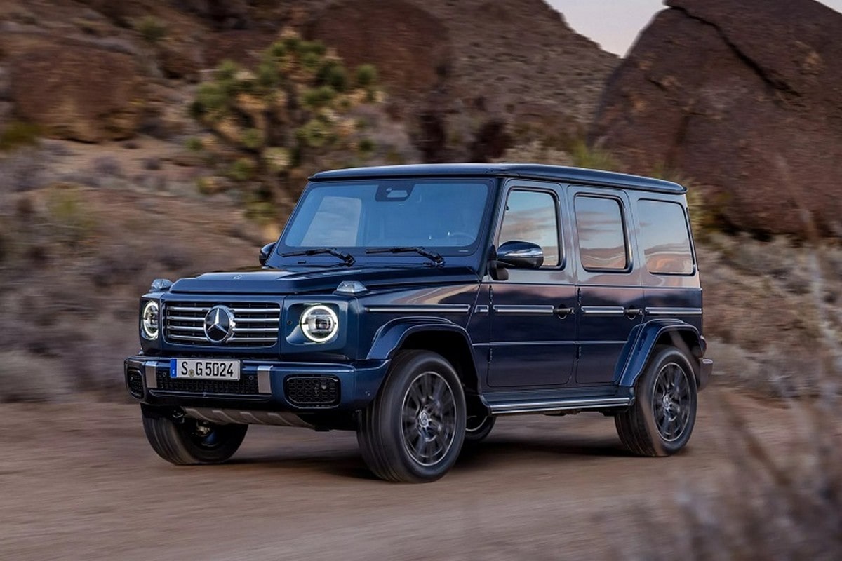 Thiết kế mạnh mẽ của Mercedes G-Class