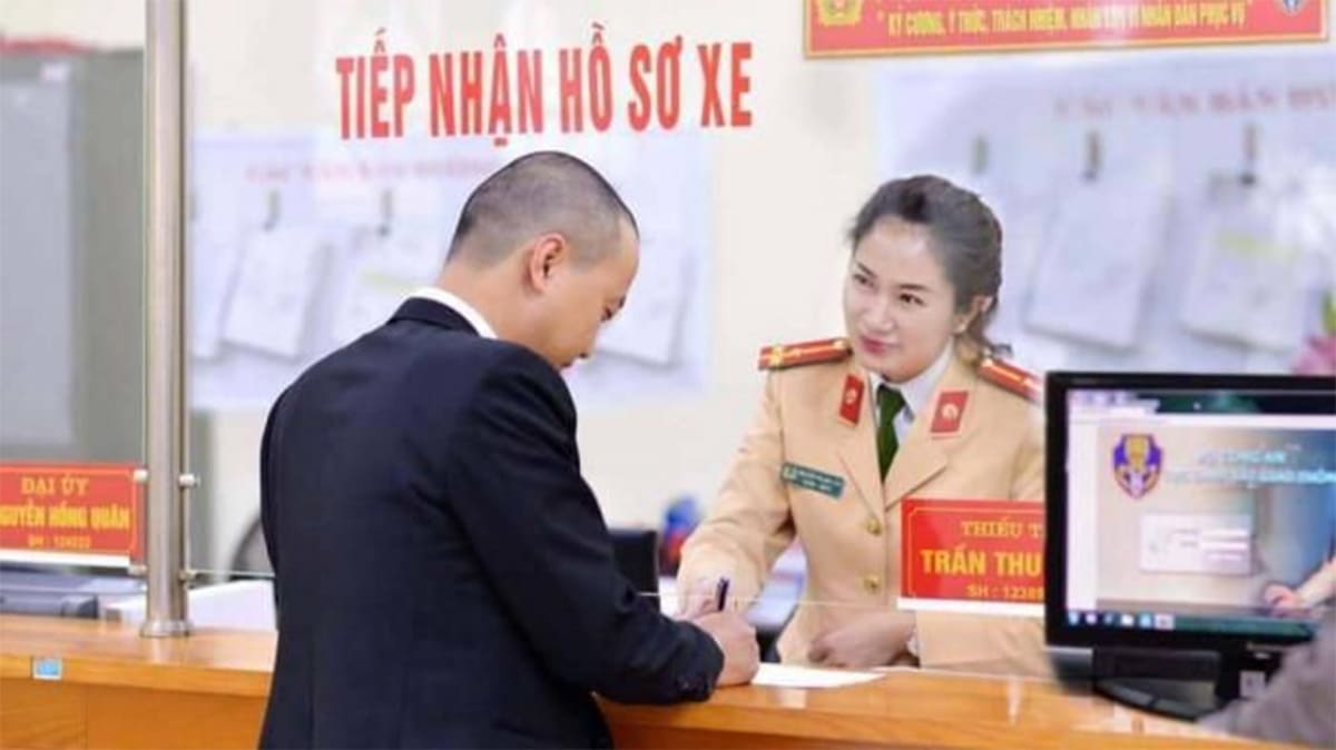 Thủ tục đăng ký xe tại Hà Nội