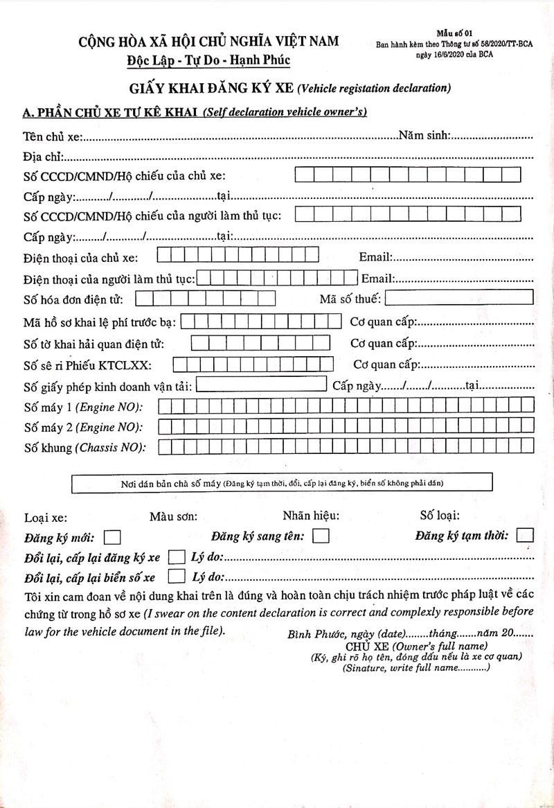 Thủ tục mua bán xe ô tô với người nước ngoài