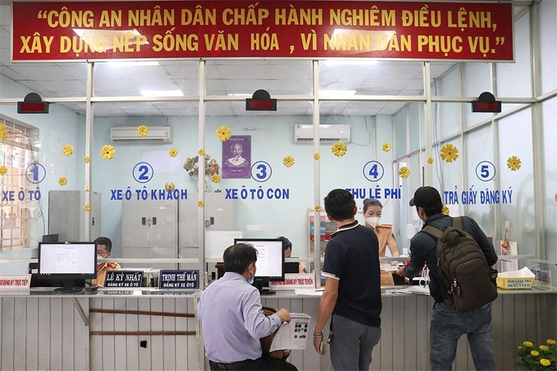 Thủ tục sang tên xe ô tô khác tỉnh