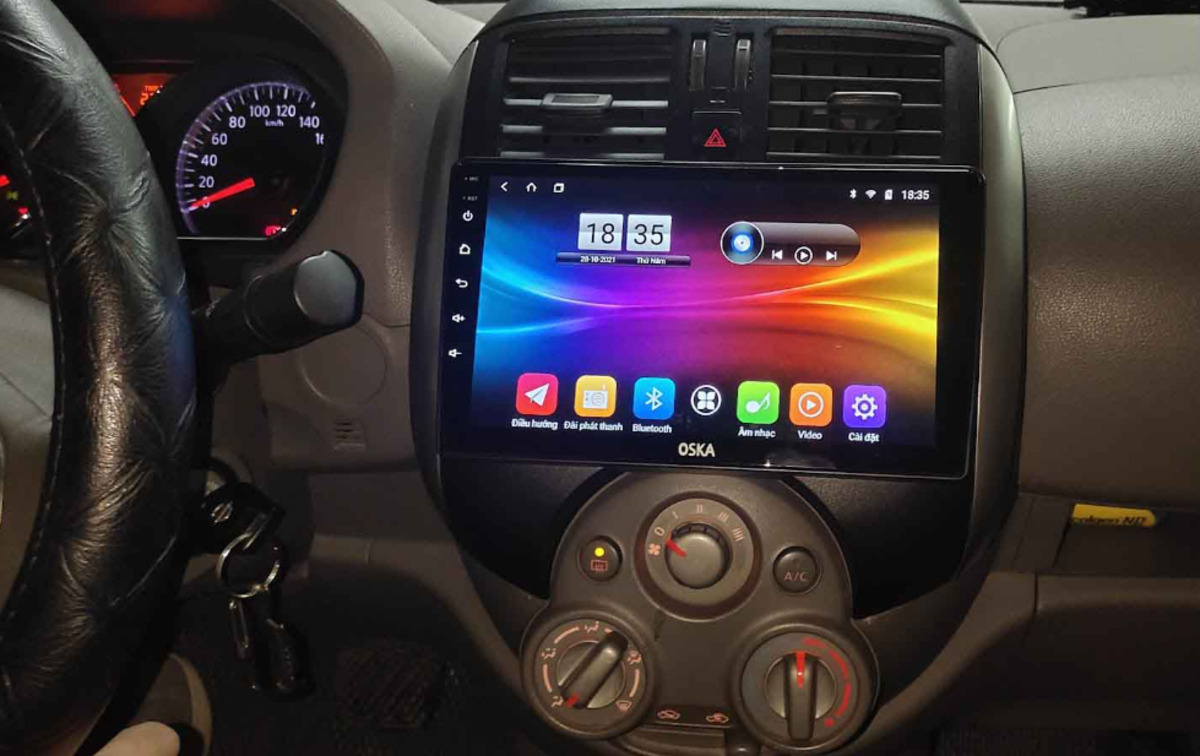 Tiện ích thông minh tích hợp nhiều trên Nissan Sunny 2020