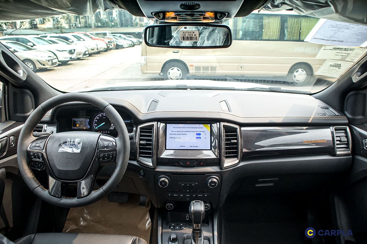 Đánh giá tiện nghi xe Ford Ranger 2020