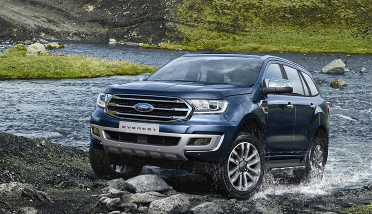 Vượt địa hình offroad đơn giản với hàng loạt trang bị an toàn trên Ford Everest 2021