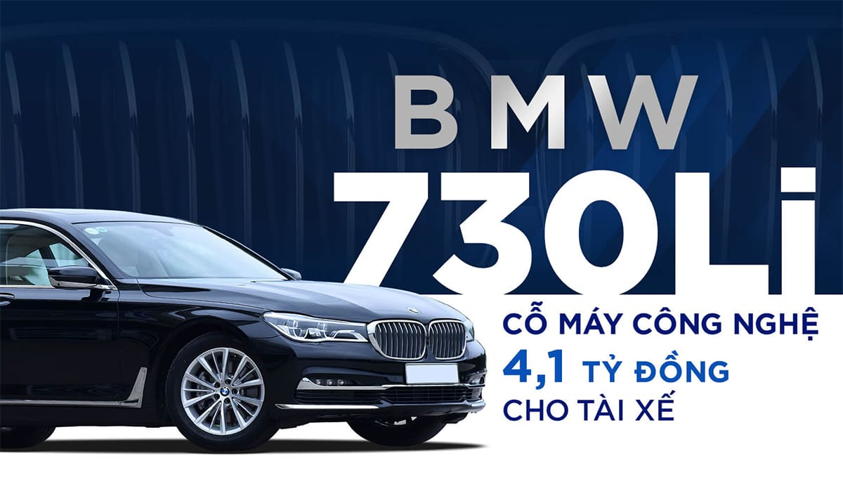 Trang bị tiện nghi của BMW 730Li xứng đáng với số tiền mà người dùng bỏ ra