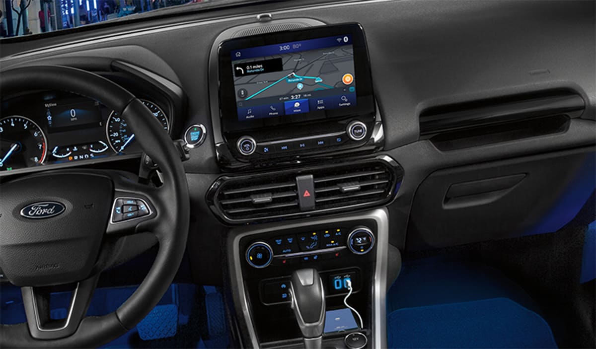 Tiện nghi xe Ford Ecosport 2023