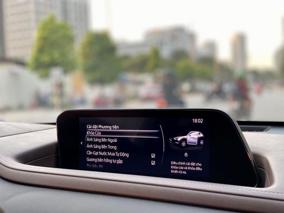 Hệ thống tiện nghi, hiện đại của Mazda CX-30 2023