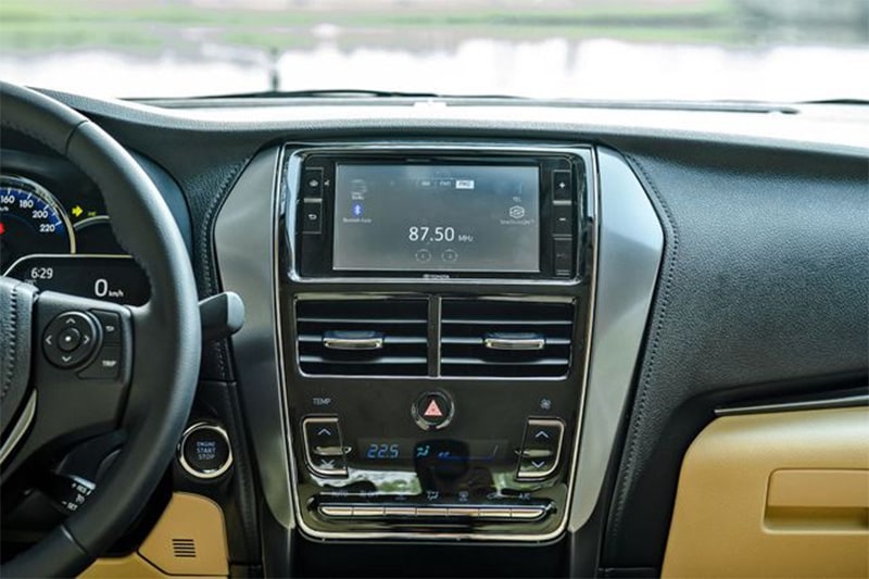 Tiện nghi xe Toyota Vios 2022