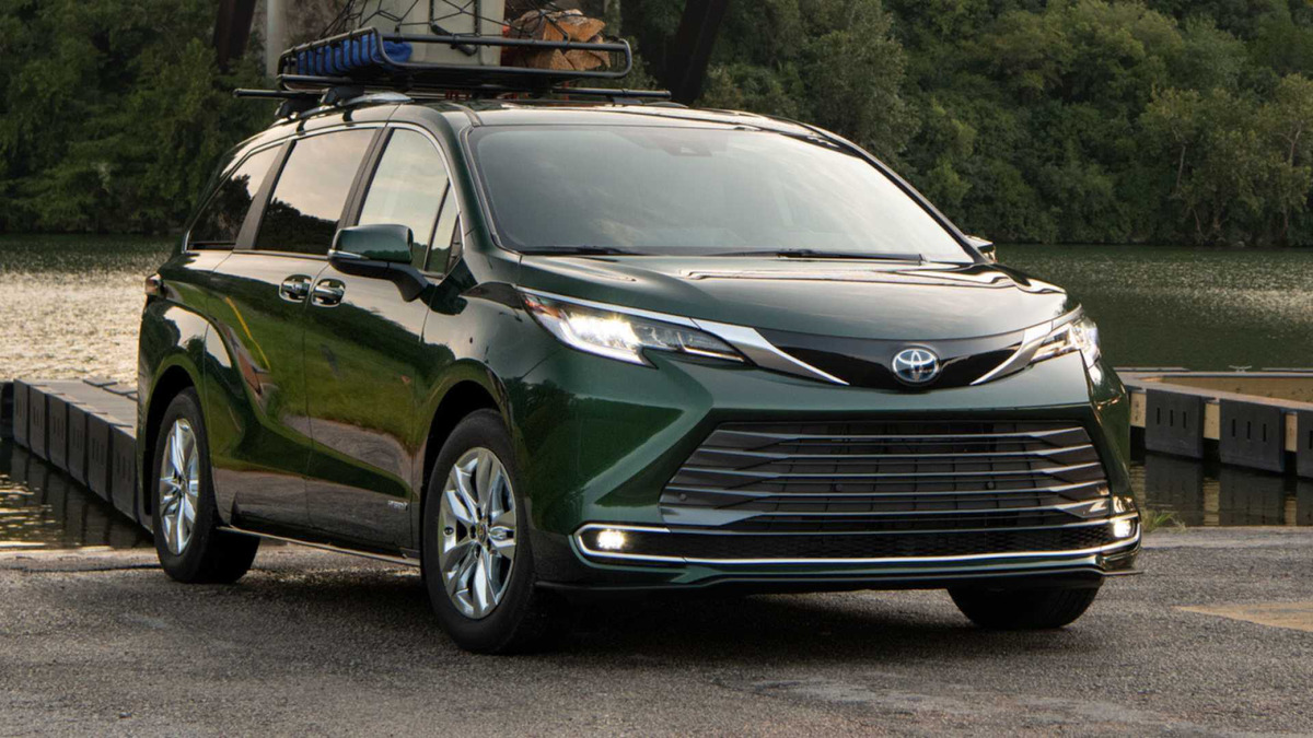 Toyota Sienna 2020 được thiết kế mới trẻ trung và hiện đại