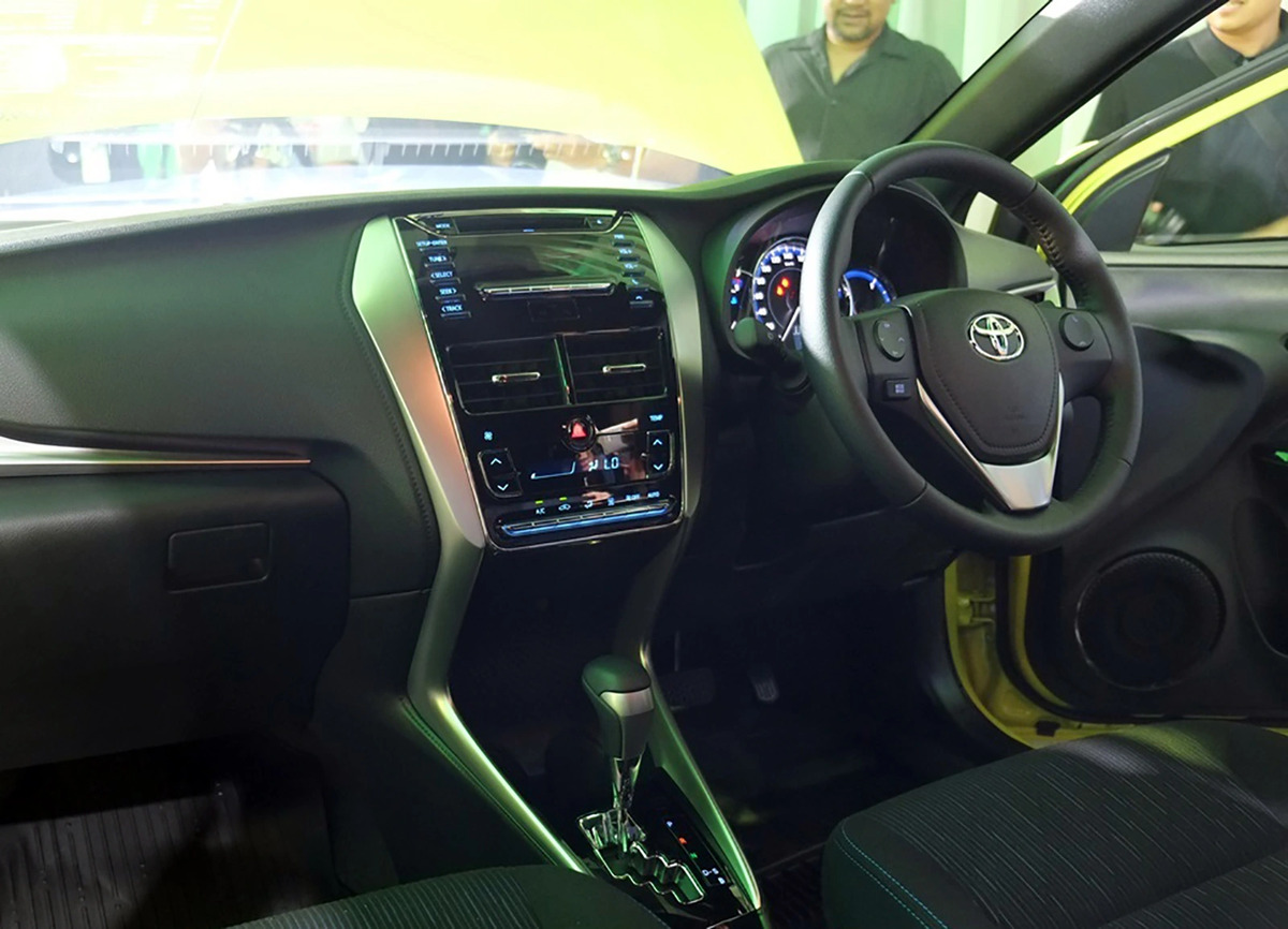 Toyota Yaris 2018 có nhiều cải tiến trong nội thất