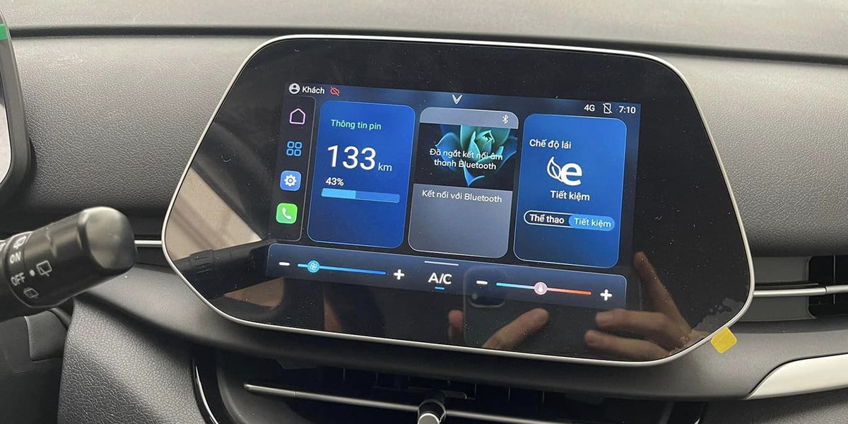 Trải nghiệm thú vị cùng nhiều tiện nghi trên VF 5