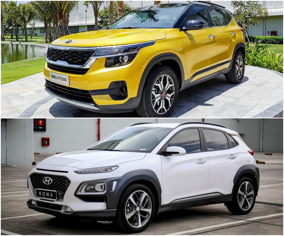 Hyundai Kona 1.6 Turbo 2020 trang bị nhiều tiện nghi và an toàn tốt hơn so với đối thủ Kia Seltos Premium