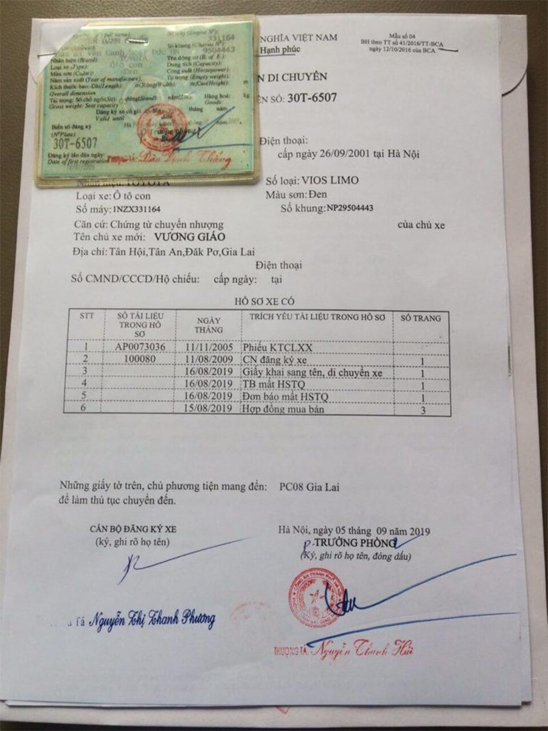 Trường hợp người bán là công ty