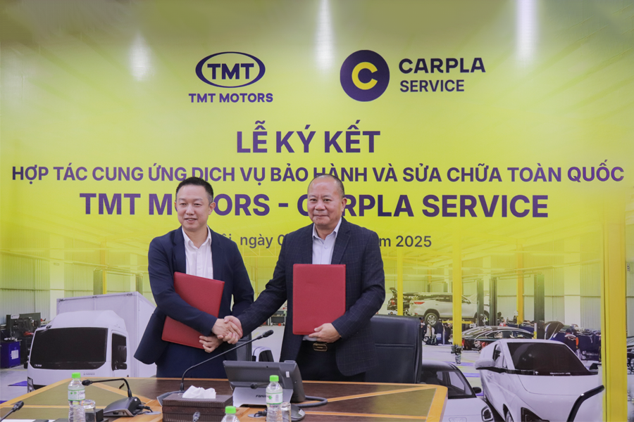 Carpla Service và TMT Motors ký kết hợp tác cung ứng dịch vụ bảo hành - sửa chữa toàn quốc