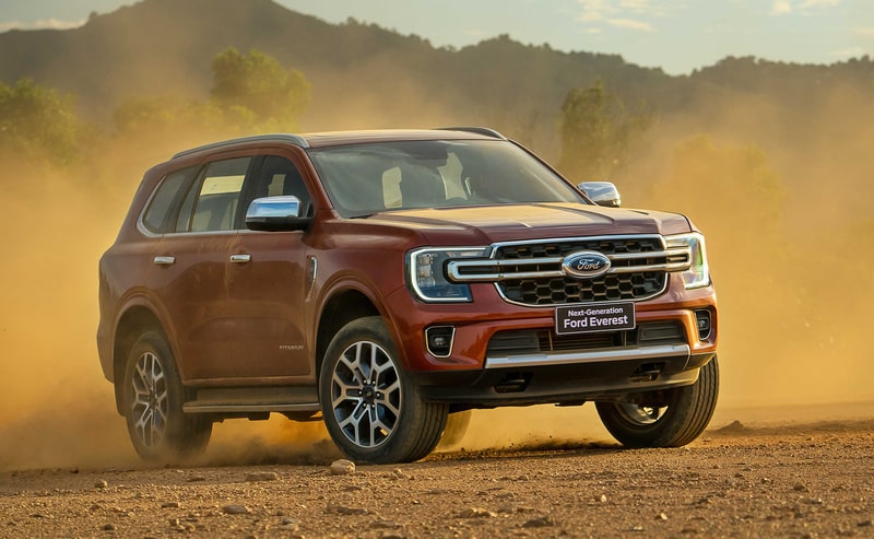 Ford Everest dòng SUV bán chạy top đầu tại Việt Nam và có giá cao