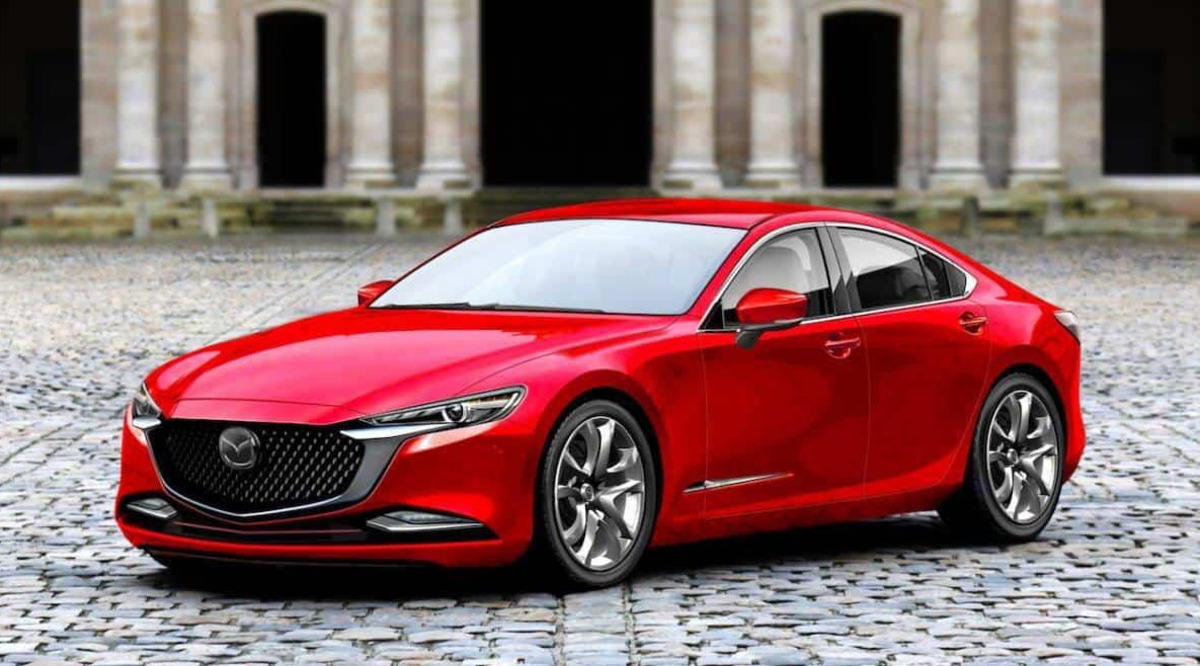 Xe Mazda 6 2020 ngoại thất đỏ tươi trẻ