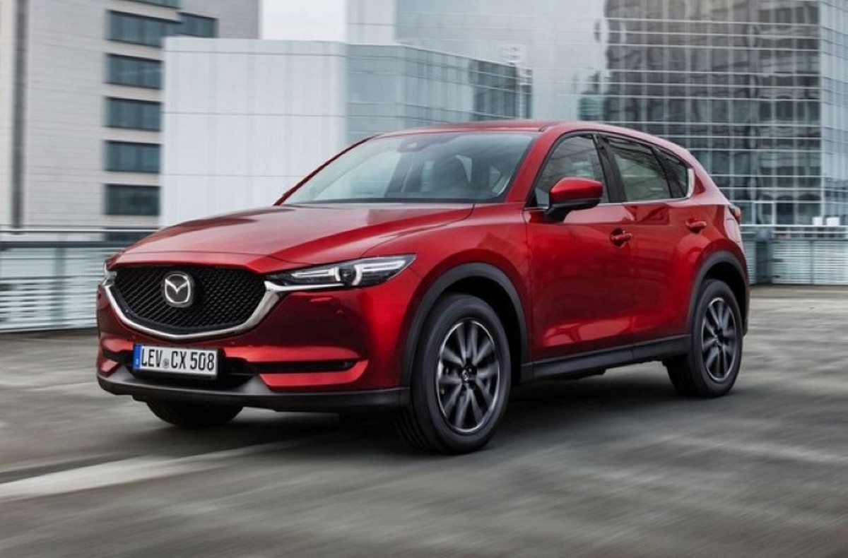 Xe Mazda CX-5 ngoại thất đỏ