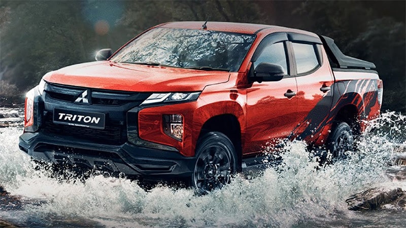 Xe Mitsubishi Triton vận hành
