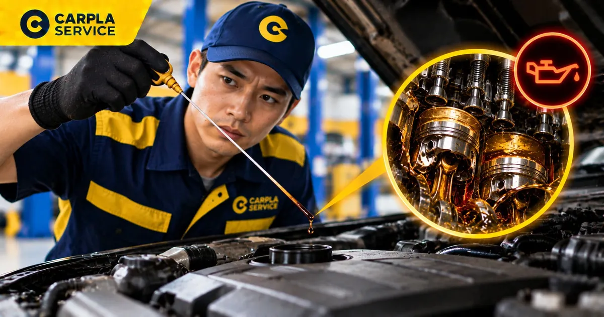 Hiện tượng xe ô tô bị hao dầu nhớt: Nguyên nhân và cách xử lý triệt để