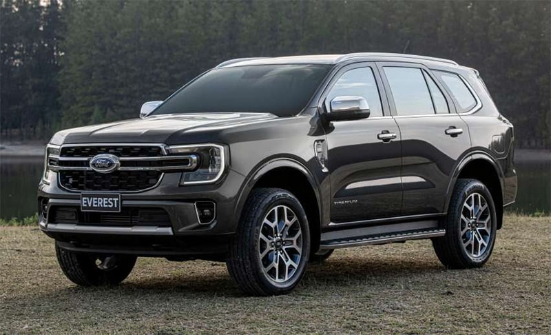 Xe ô tô cũ 7 chỗ máy dầu giá rẻ Ford Everest