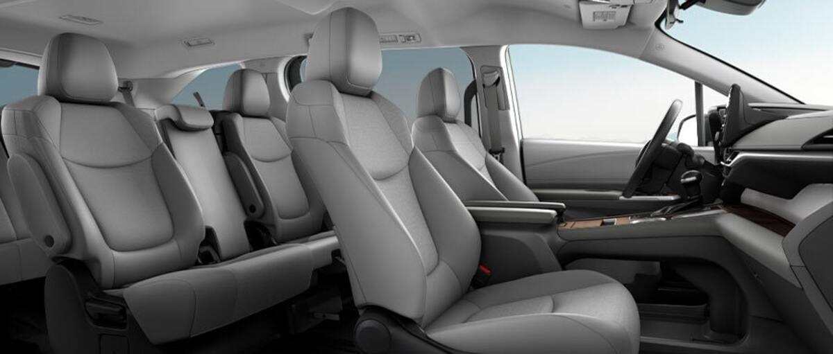 Xe Sienna 2024 có 7 chỗ ngồi