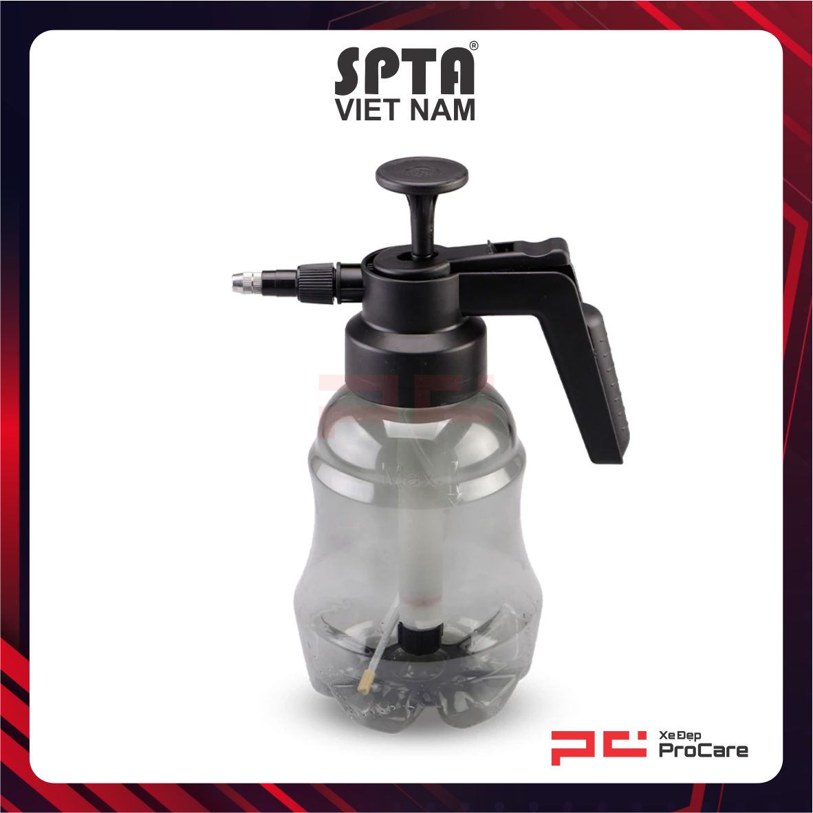 Hình ảnh xe Bình xịt nước rửa xe không chạm (nén khí bằng tay) - SPTA - FSG6