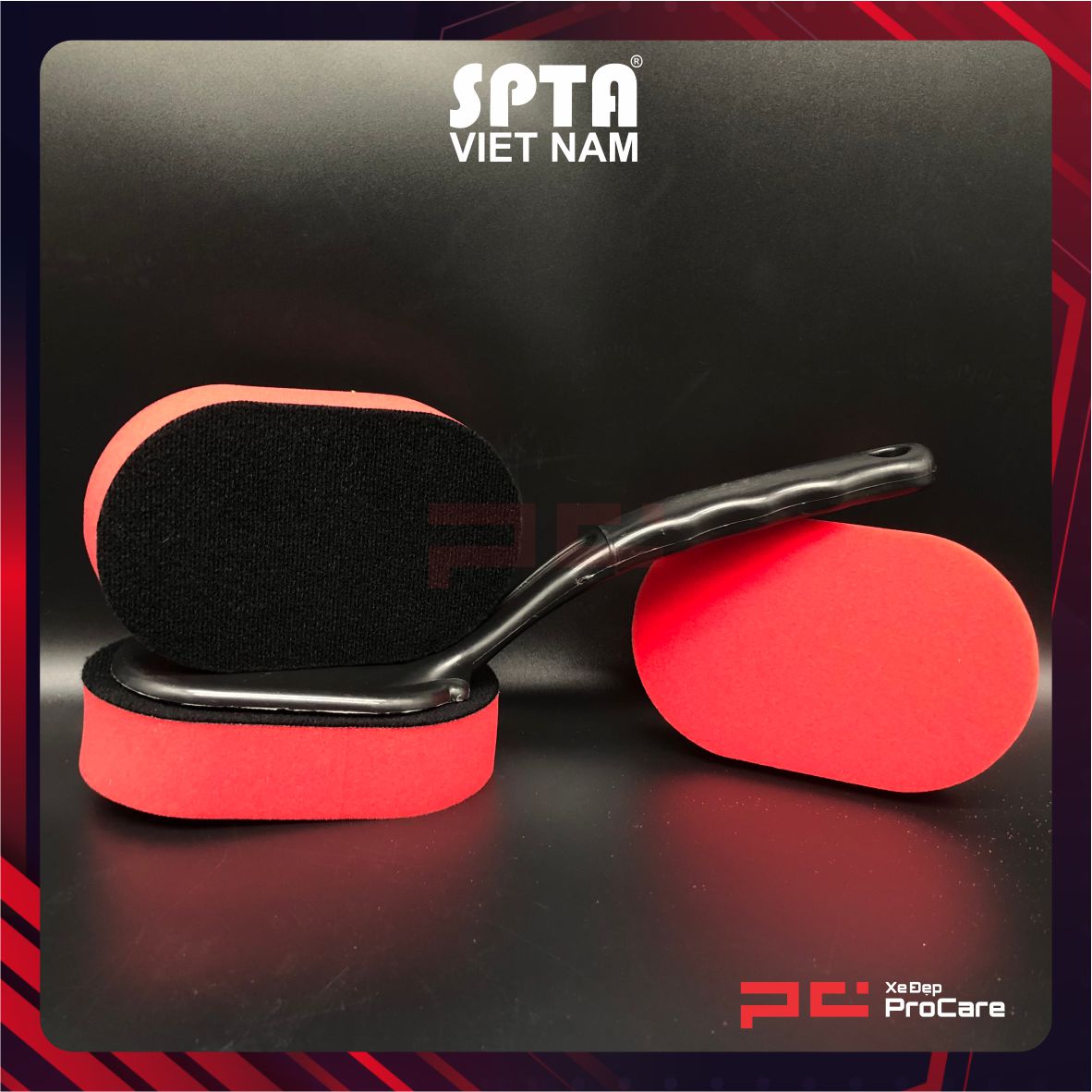 Hình ảnh xe Bộ cọ dưỡng lốp xe (4 món) - SPTA - LTHMBMIX