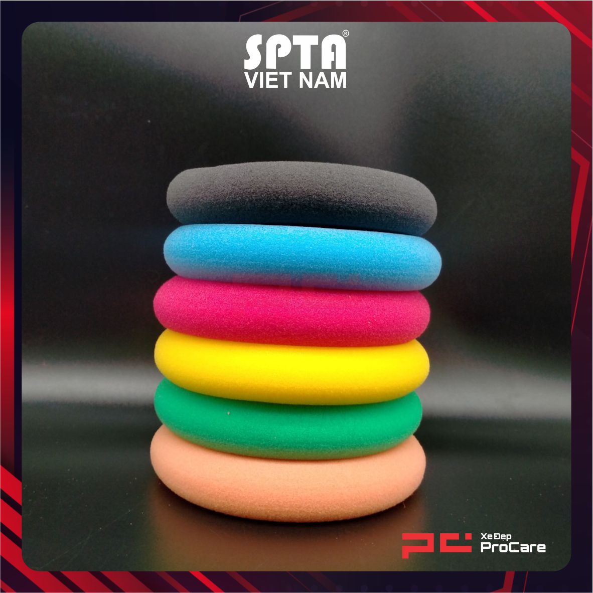 Hình ảnh xe Bộ mút dưỡng (6 miếng) - SPTA - HPWMIX