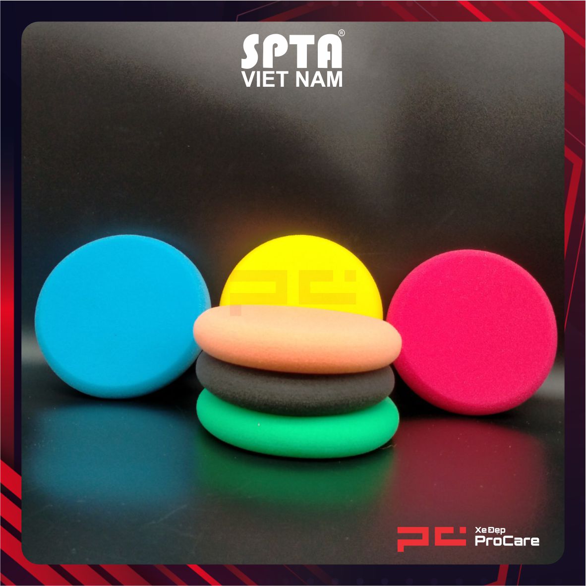 Hình ảnh xe Bộ mút dưỡng (6 miếng) - SPTA - HPWMIX