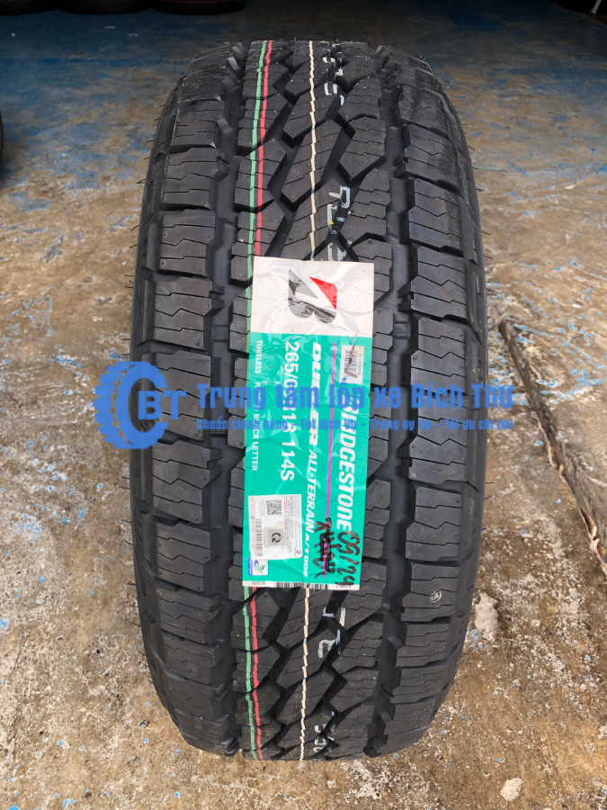 Hình ảnh xe Lốp Bridgestone 265/60R18 All-Terrais A/T 002 (Lốp dành cho Ford Ranger, Chevrolet Colorado)