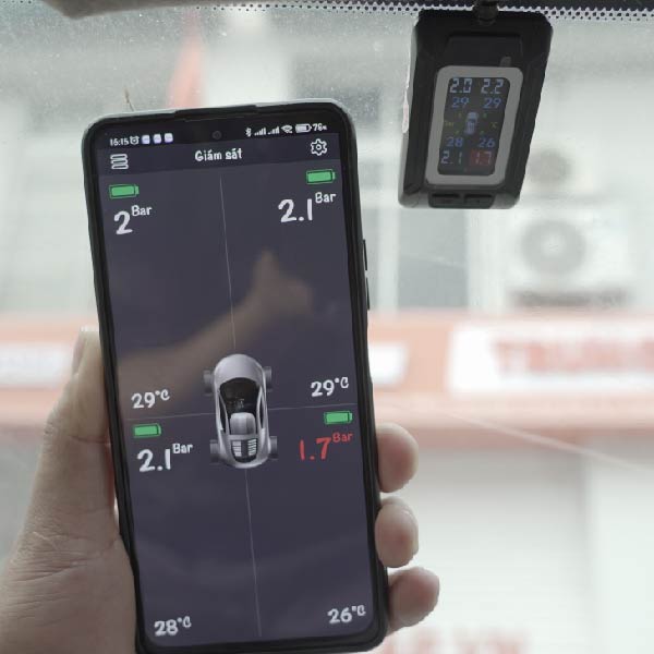 Hình ảnh xe Cảm biến áp suất lốp ICAR Ellisafe C340