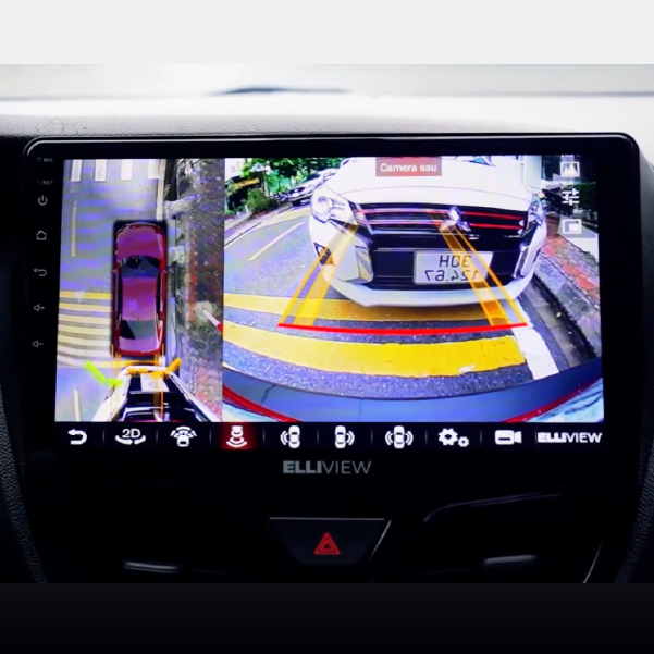 Hình ảnh xe Cảm biến đỗ xe ICAR Ellisafe S6A Basic