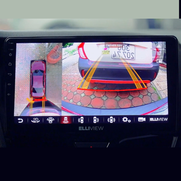 Hình ảnh xe Cảm biến đỗ xe ICAR Ellisafe S6A Basic
