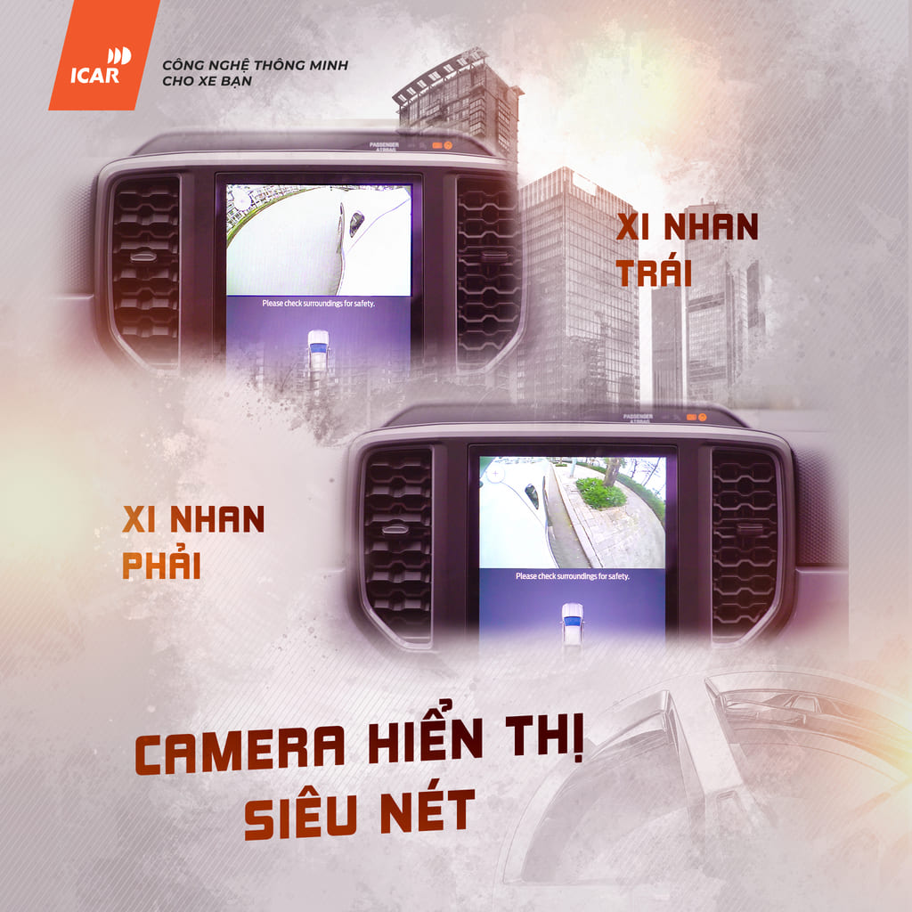 Hình ảnh xe Camera 3 mắt ICAR Elliview Y5 Basic 170 độ