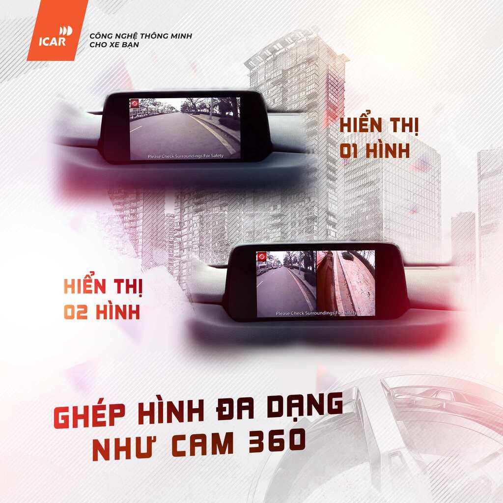 Hình ảnh xe Camera 3 mắt ICAR Elliview Y5 Premium