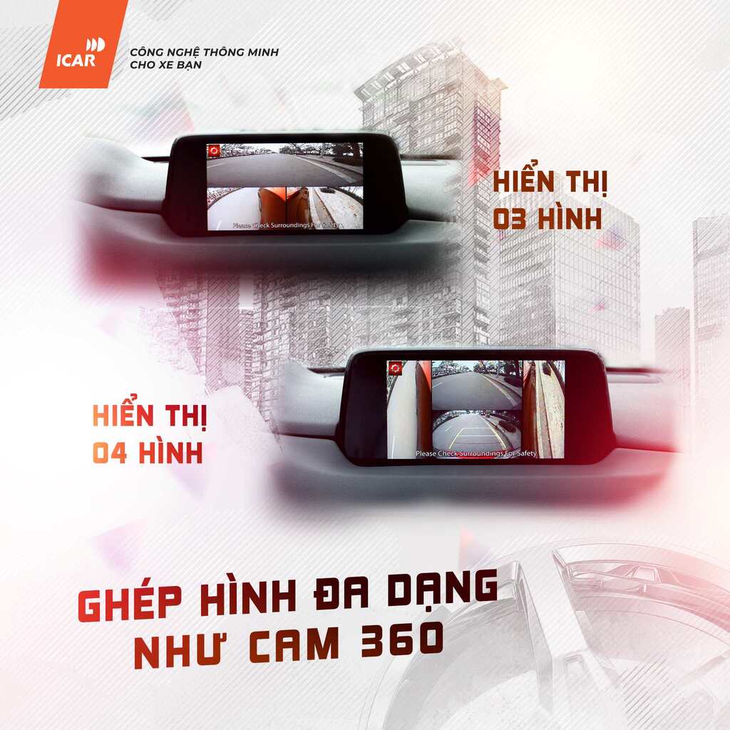 Hình ảnh xe Camera 3 mắt ICAR Elliview Y5 Premium