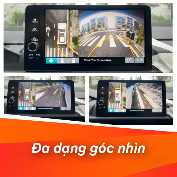 Hình ảnh xe Camera 360 độ Elliview V5H dành cho xe Honda