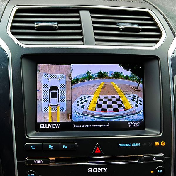 Hình ảnh xe Camera 360 độ ICAR Elliview V5F cho xe Ford