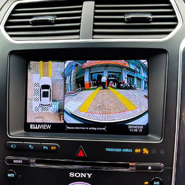 Hình ảnh xe Camera 360 độ ICAR Elliview V5F cho xe Ford
