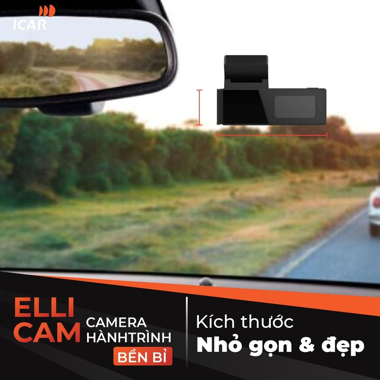 Hình ảnh xe Camera hành trình ICAR Ellicam A620