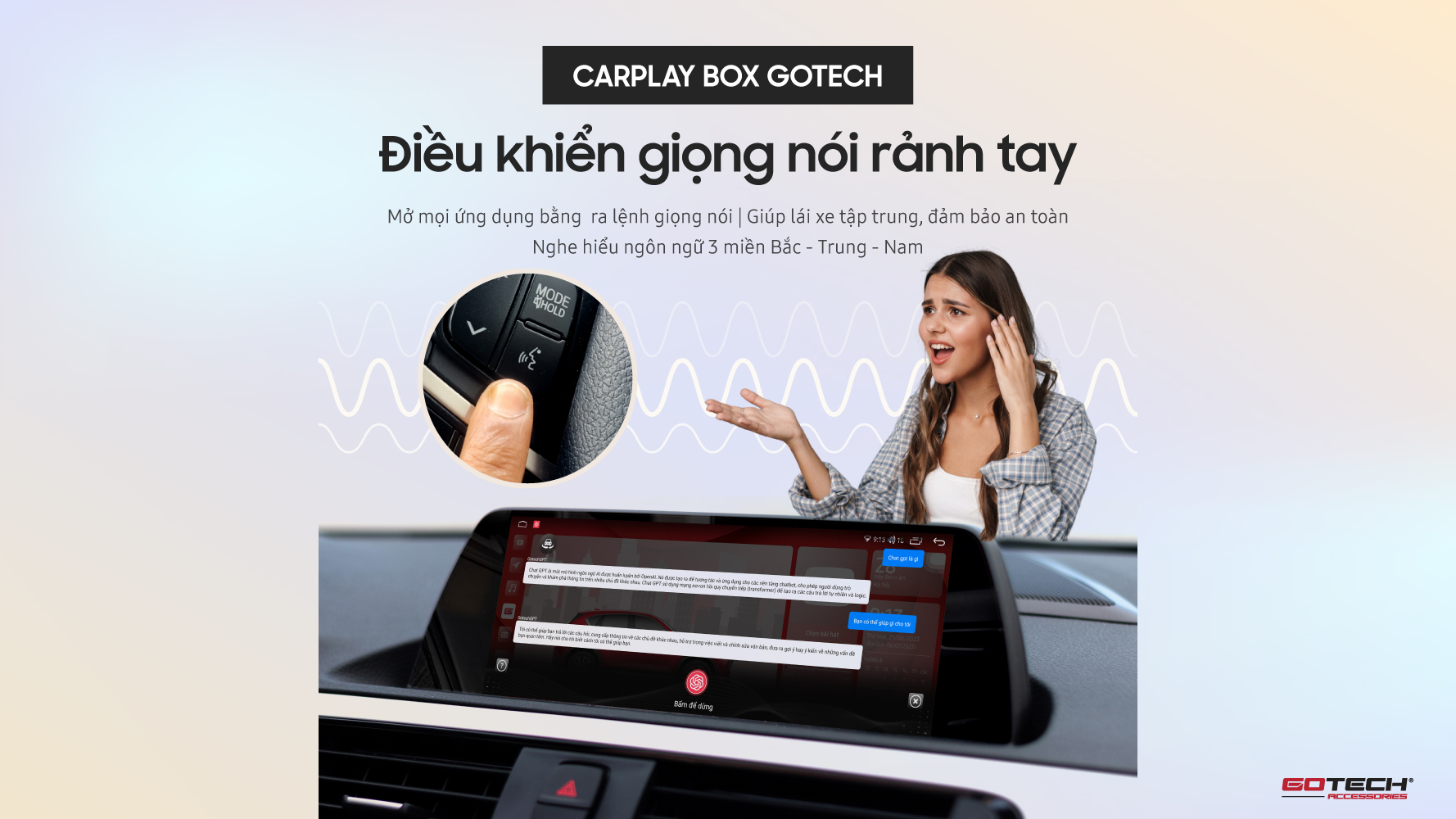 Hình ảnh xe  Android Box Gotech GB9