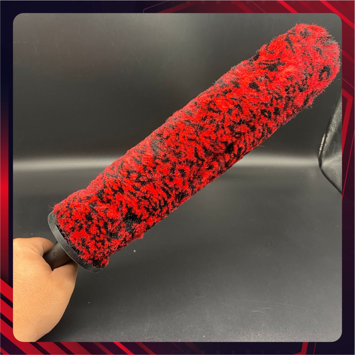 Hình ảnh xe Chổi vệ sinh mâm xe bằng len - SPTA - WCWCBR