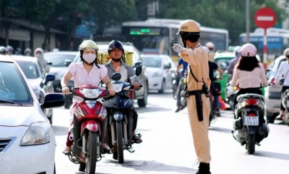 2 lưu ý khi đi xe trong khu vực đông dân cư để không bị phạt