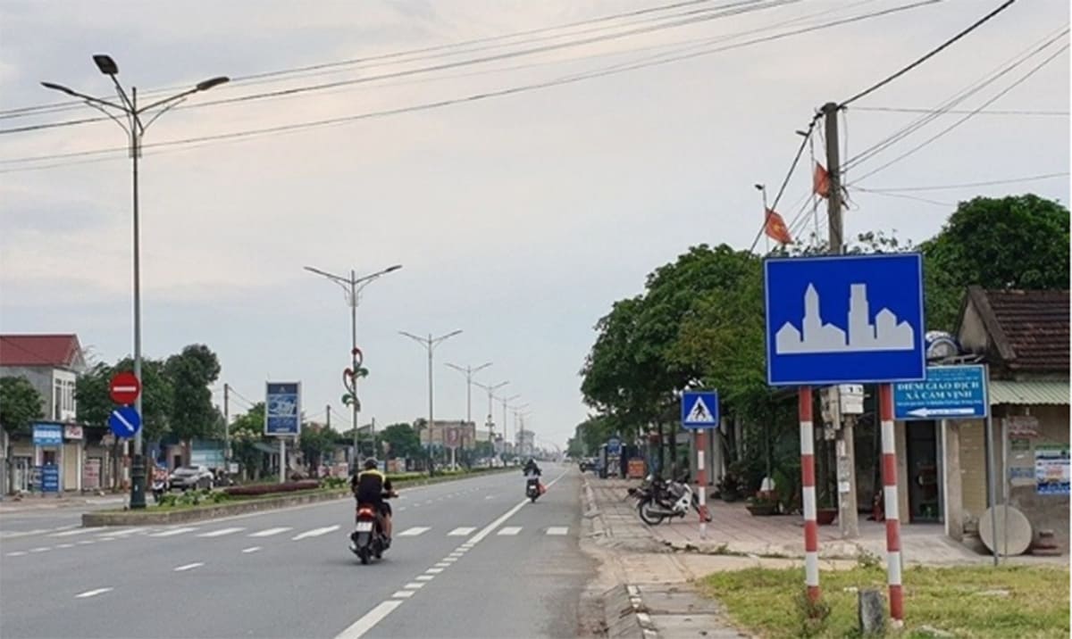 Biển báo tốc độ trong khu đông dân cư là gì?