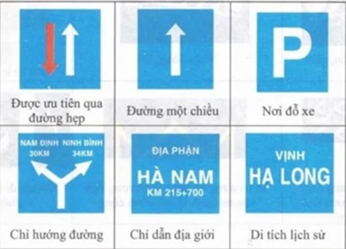 Biển báo vuông có ý nghĩa thế nào?