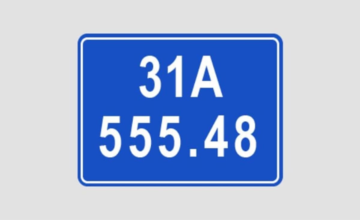 Biển số xe màu xanh là gì?