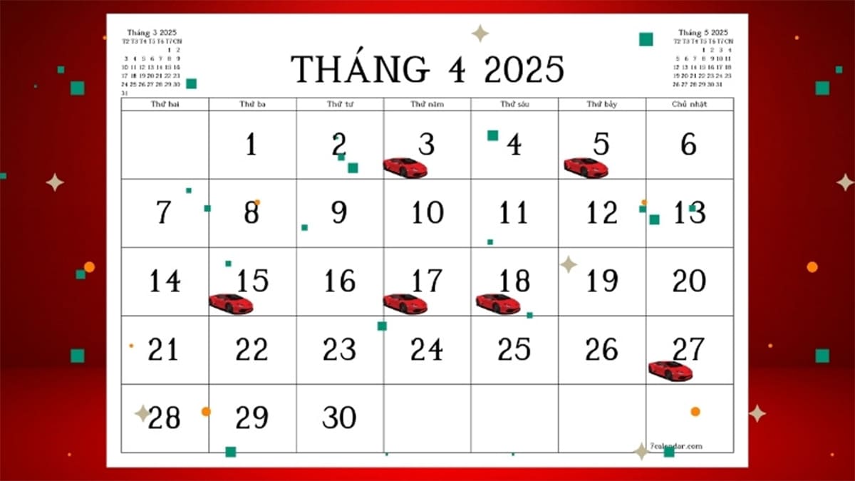 Xem ngày tốt mua xe theo tuổi