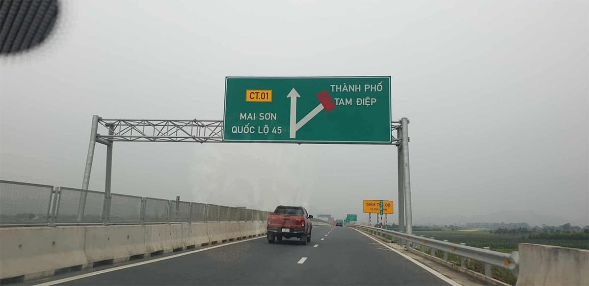 Cao tốc Mai Sơn Quốc lộ 45 bao nhiêu km?