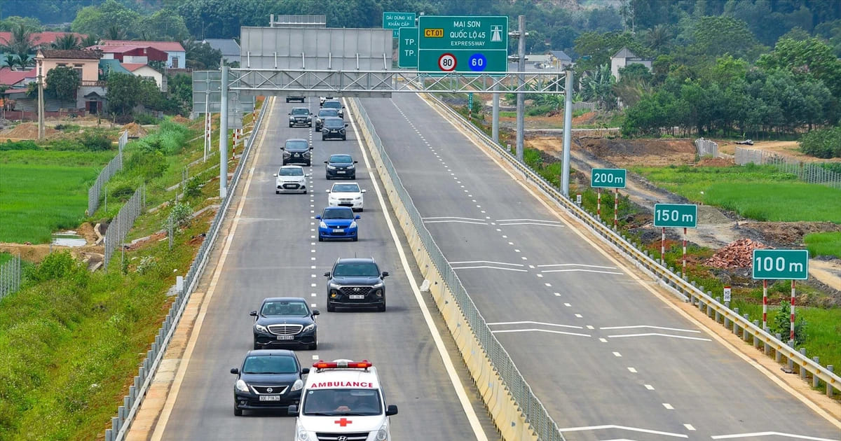 Cao tốc Quốc lộ 45 Nghi Sơn bao nhiêu km?