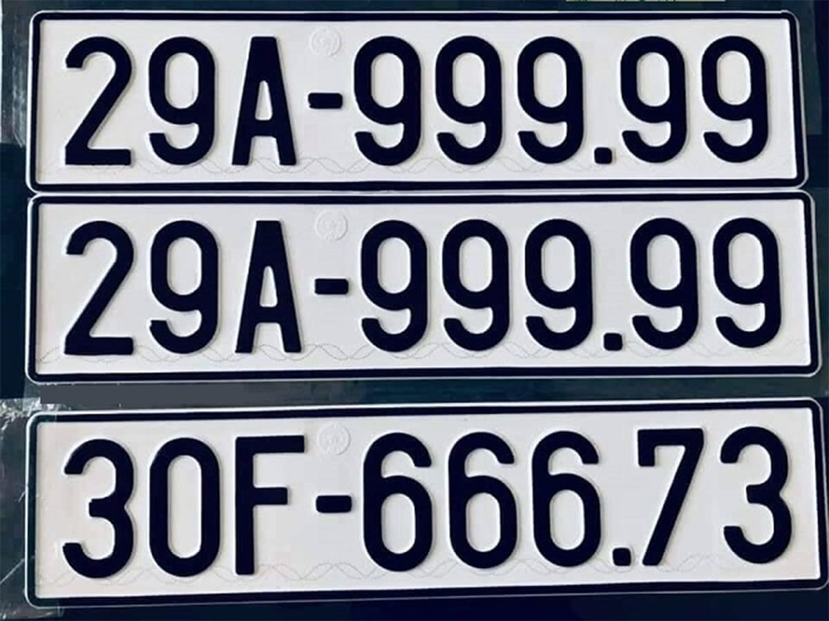 Sở hữu biển số xe đẹp giúp mang lại may mắn, tài lộc cho chủ xe