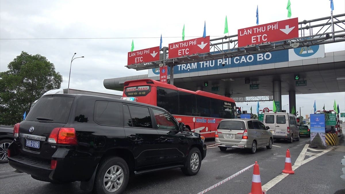 Hình thức thu phí cao tốc Cầu Giẽ Ninh Bình